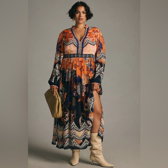 Anthropologie Dresses & Skirts - NWT Bhanuni by Jyoti Patterned Maxi Anthropologie Dress
